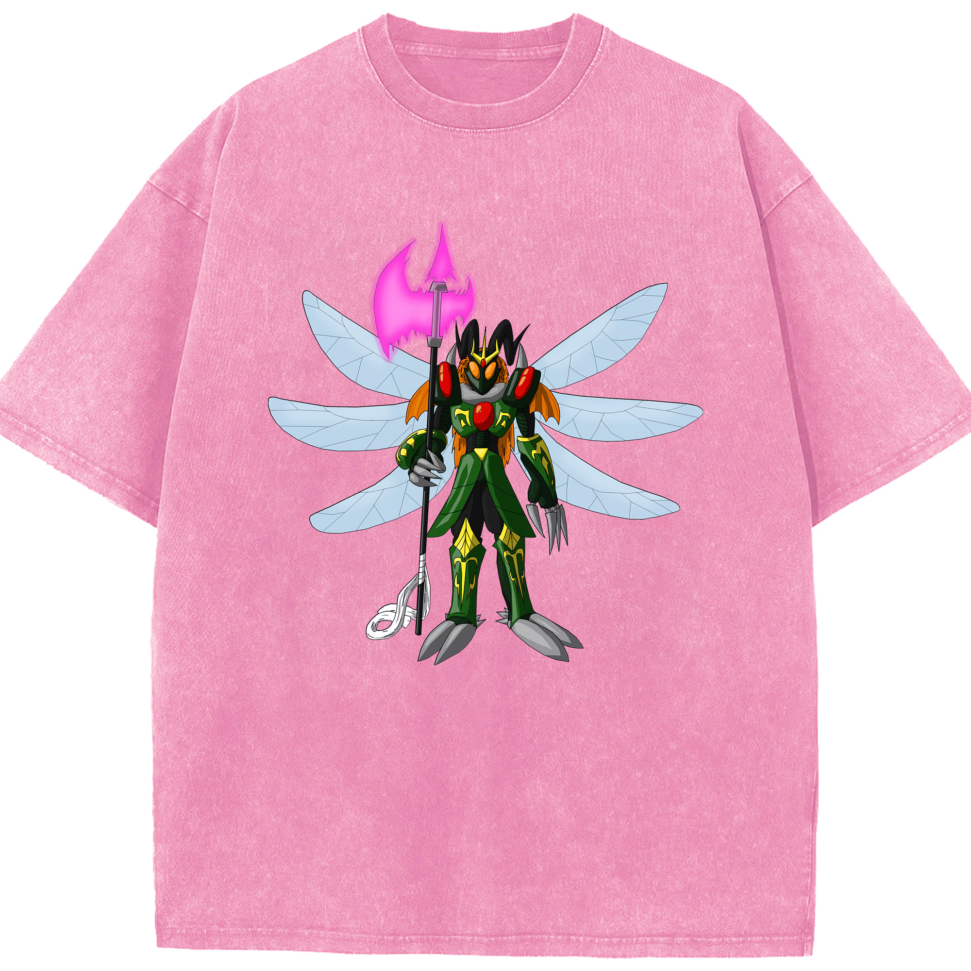 （画像用） Digimon デジタルモンスター/デジモン 綿100% ヴィンテージ風 半袖Tシャツ（フロントプリント）